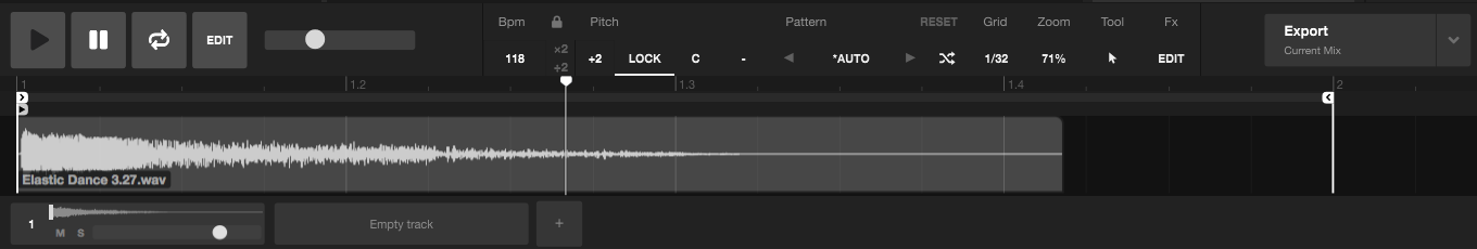 Loopcloud sample editor