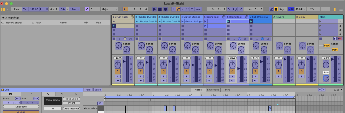 MIDI Map Mode in Ableton