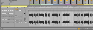 Reversing a sample in Ableton's clip view